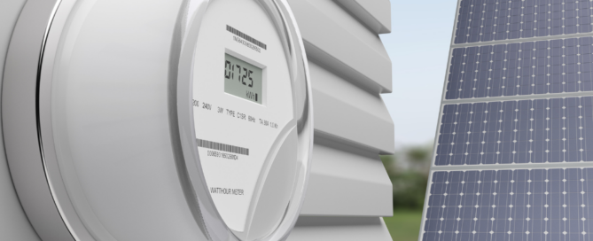 Net Metering With RC Solar & Roofing Solar Array In Background