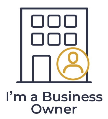I'm a Business Owner icon representing commercial solar solutions for businesses.
