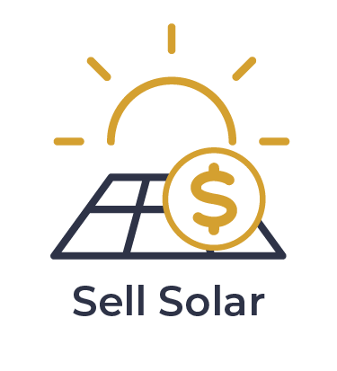 Solar sales careers icon representing career opportunities in residential solar sales.